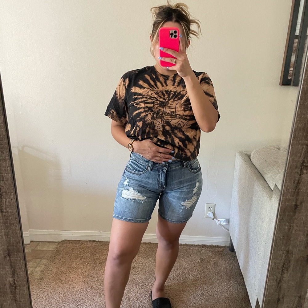 Oasis distress jeans shorts